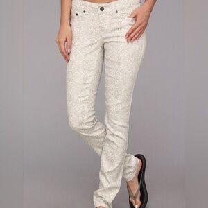 Prana Light Gray Patterned Jeans